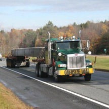In an Accident with a Wide Load Truck