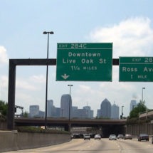 Car Accidents on Central Expressway 75