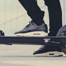 Electric Scooter in the city