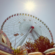 Texas State Fair ferris wheel in Dallas TX
