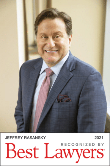 Jeff Rasansky 2021 Best Lawyer in America