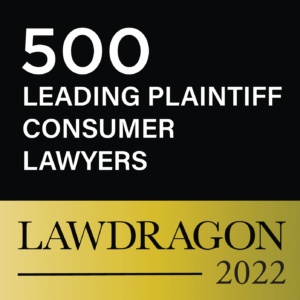 2022 Lawdragon leading plaintiff consumer lawyer